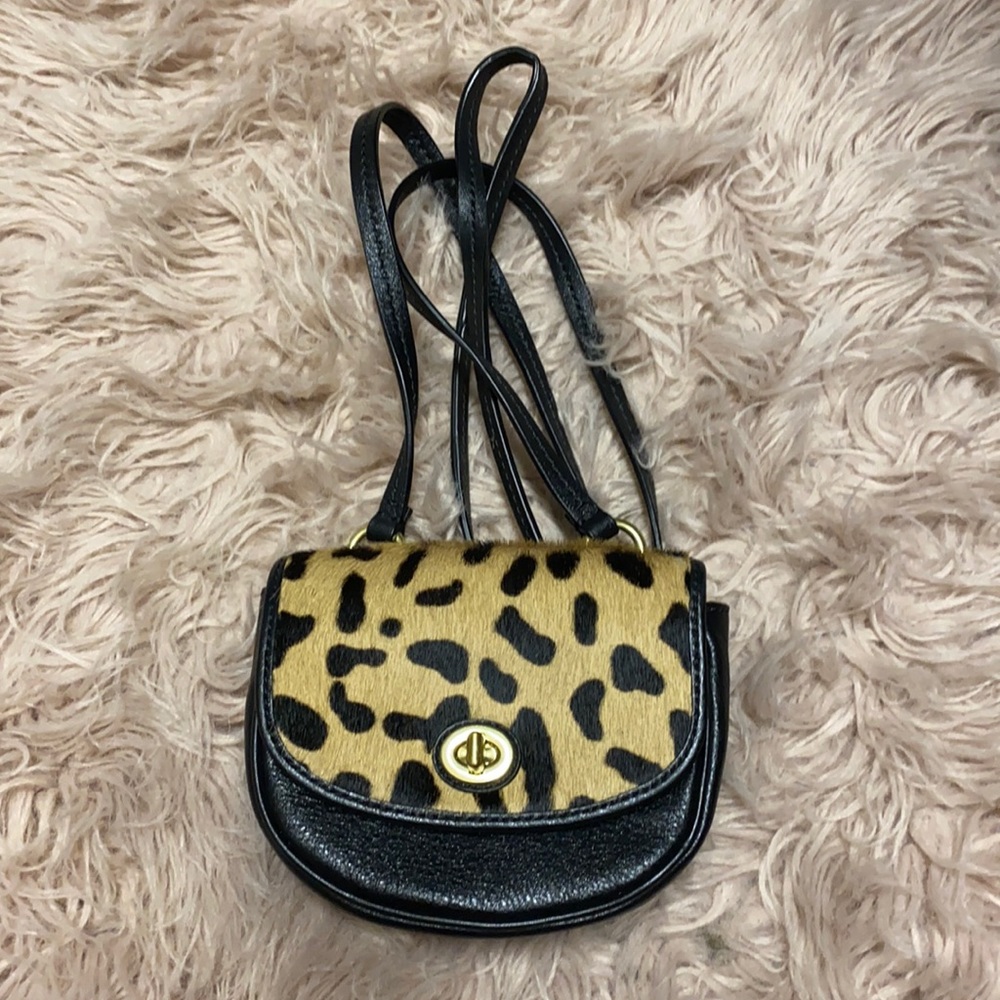 leopard crossbody purse